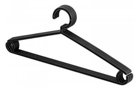 Вешалки для легкой одежды OEKO 3 шт. черный